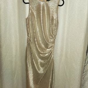 Lauren Ralph Lauren Metallic Sheath dress